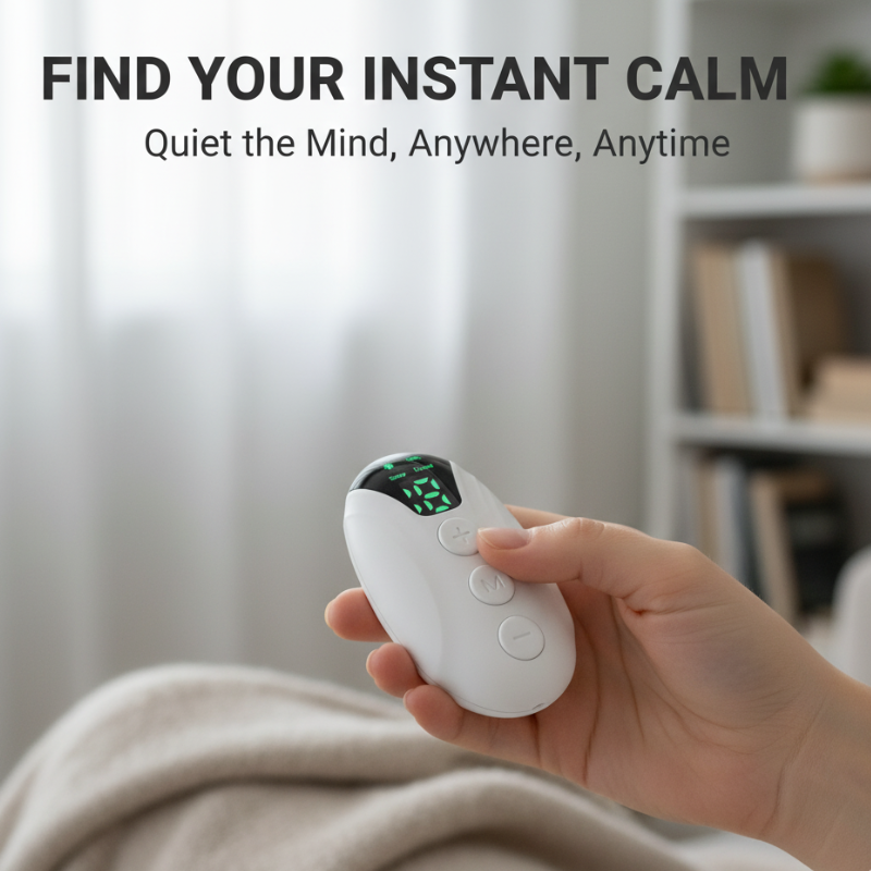 Lunivera™ Relaxation & Sleep Aid Microcurrent Pulse Device